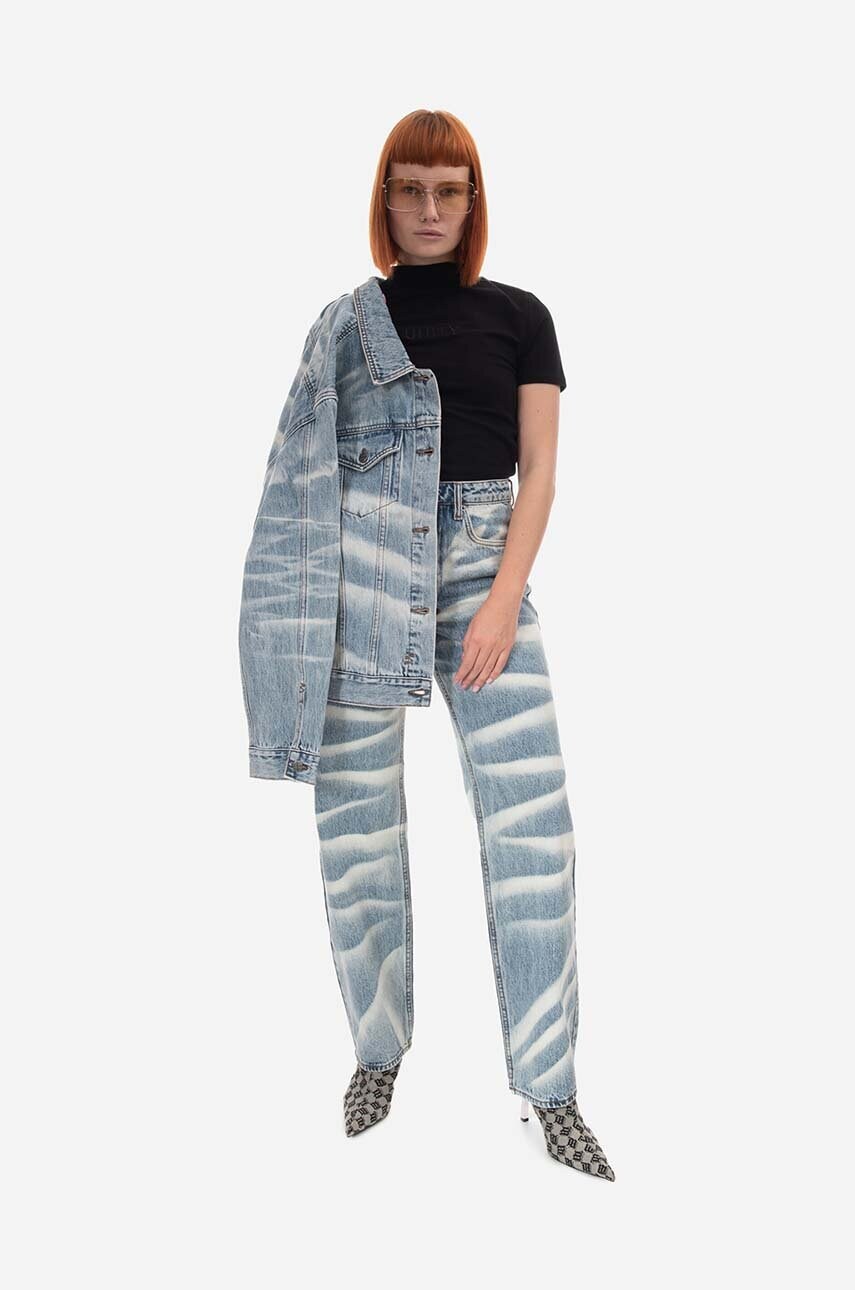 Джинсова куртка KSUBI жіноча перехідна oversize WPS23JK006-DENIM