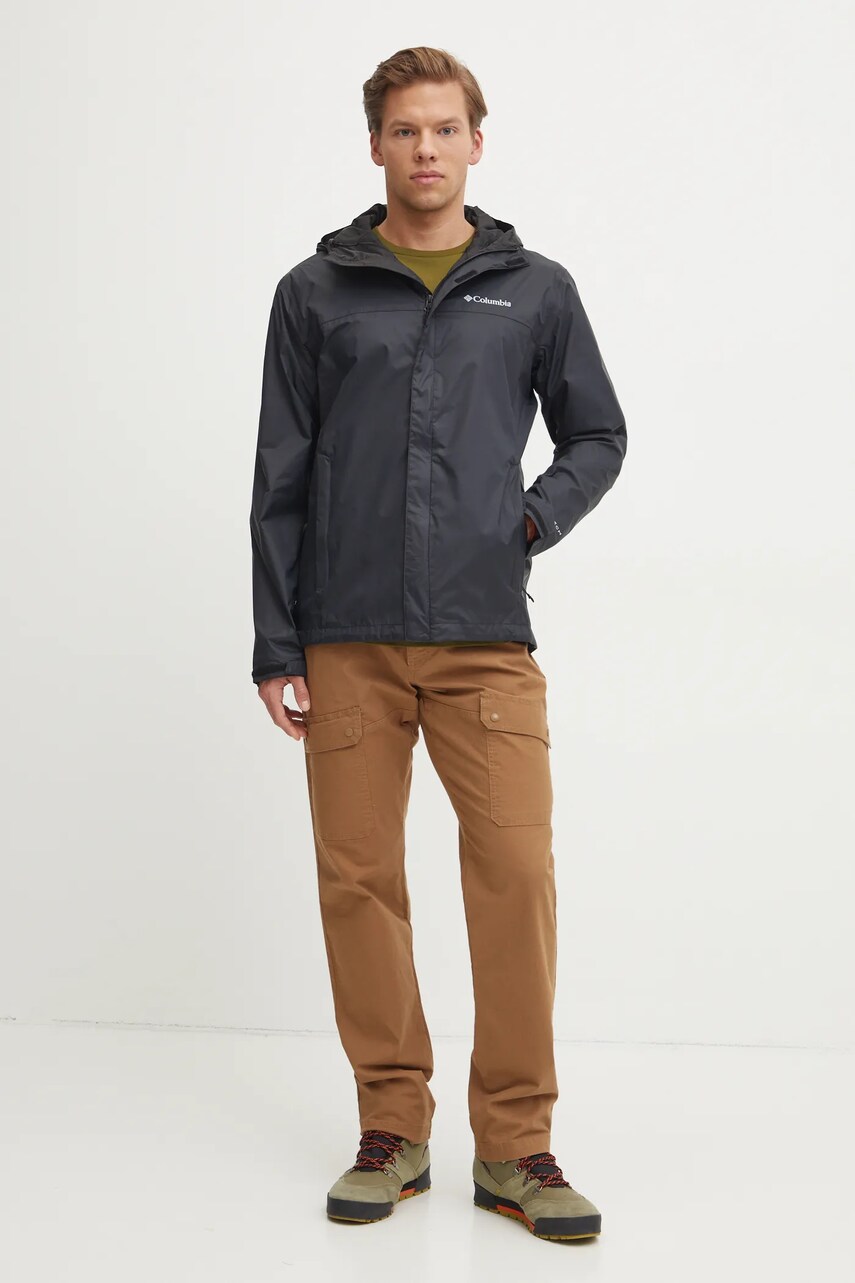 Куртка outdoor Columbia Watertight II колір чорний