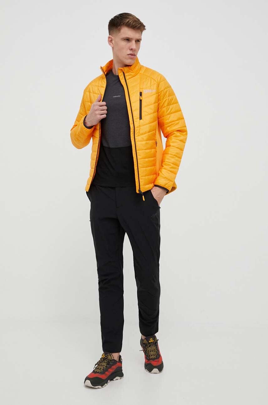 Спортивна куртка Jack Wolfskin Routeburn Pro Ins колір жовтий