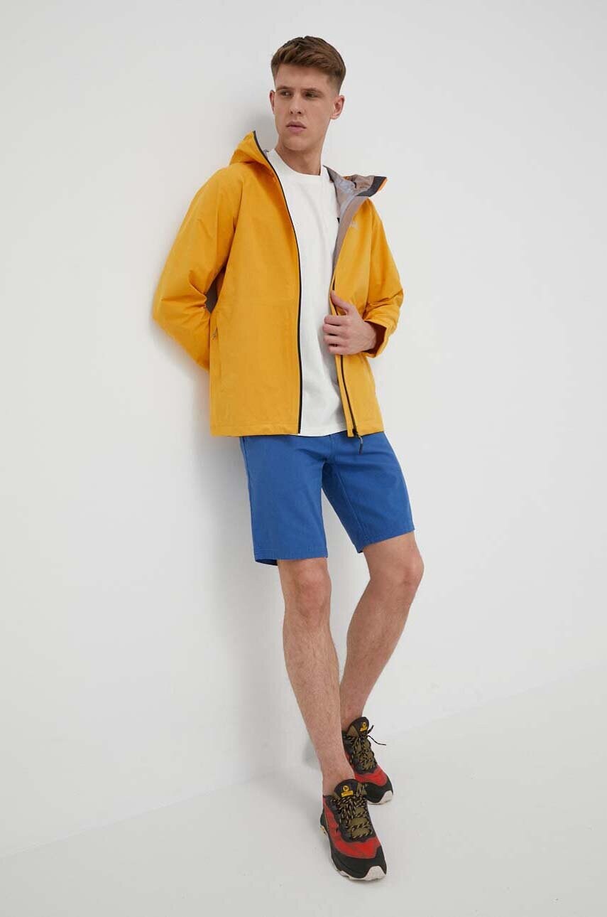Куртка outdoor Jack Wolfskin Highest Peak колір жовтий