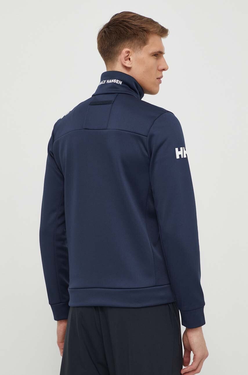 Спортивна кофта Helly Hansen Crew Fleece колір синій однотонна