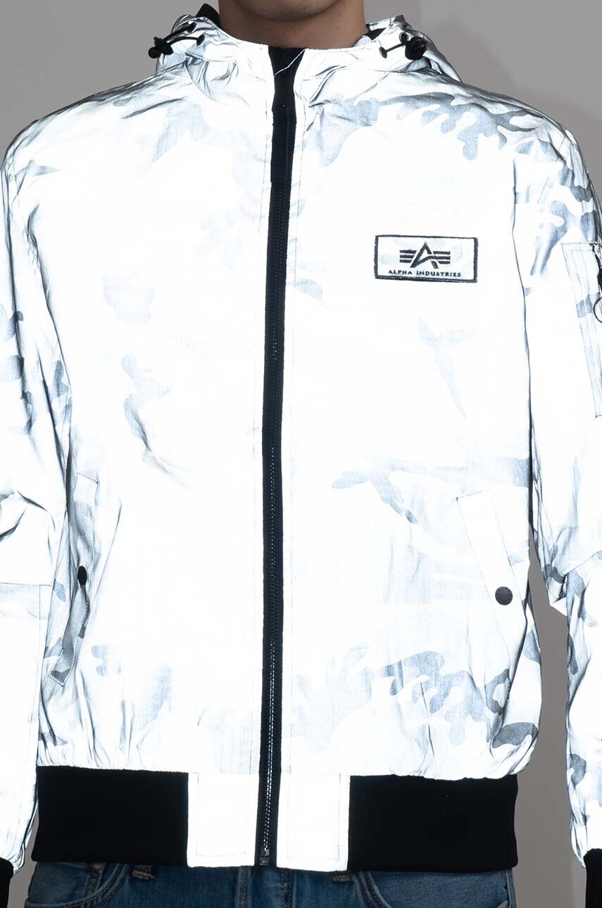 Куртка Alpha Industries колір сірий перехідна 126138RC.125-grey