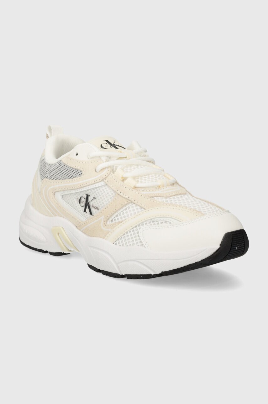 Кросівки Calvin Klein Jeans YW0YW00891 RETRO TENNIS SU-MESH W колір білий