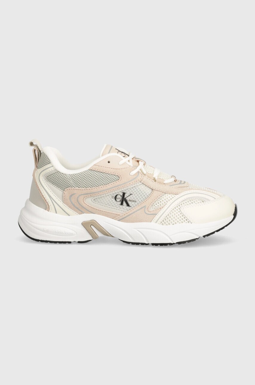 Кросівки Calvin Klein Jeans YW0YW00891 RETRO TENNIS SU-MESH W колір білий YW0YW00891