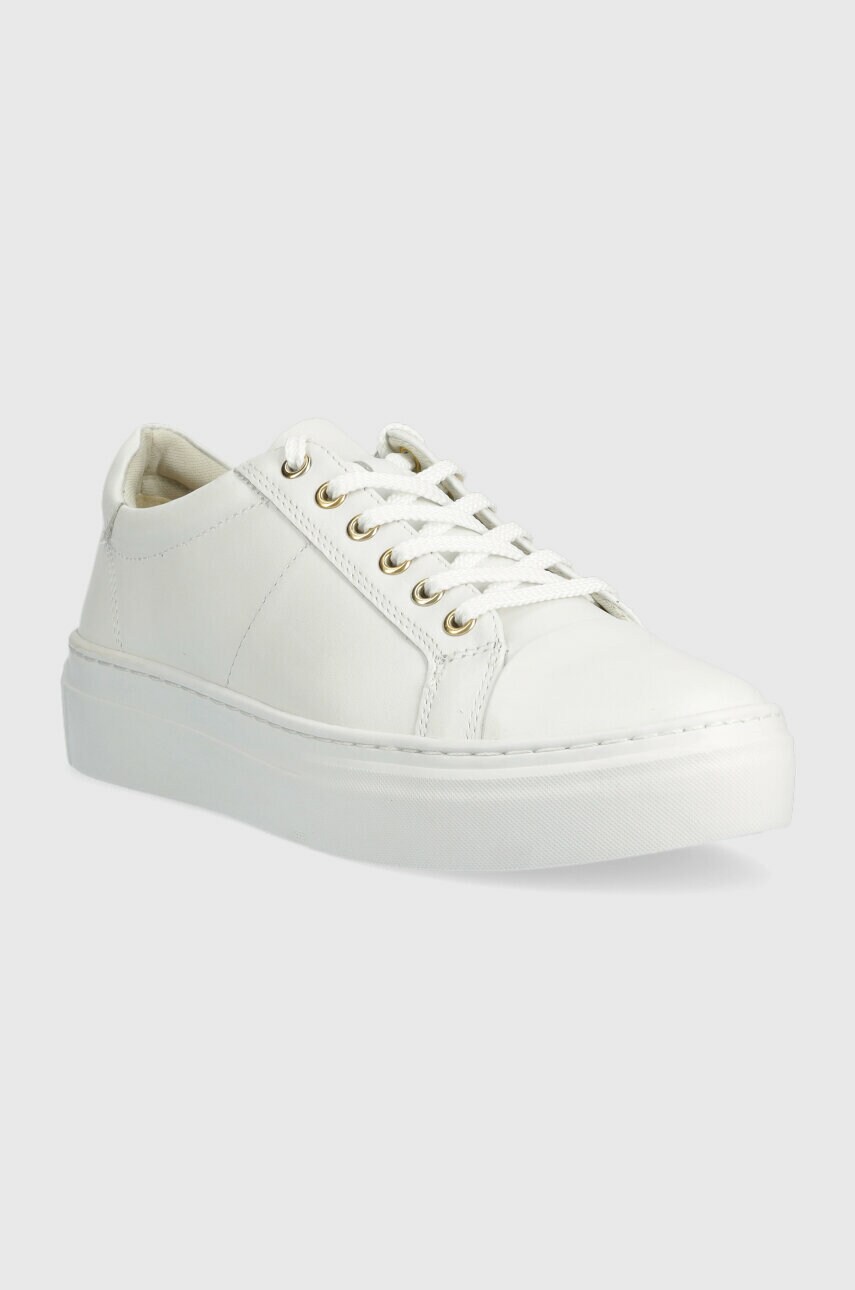 Шкіряні кросівки Vagabond Shoemakers ZOE PLATFORM колір білий 5327.501.01