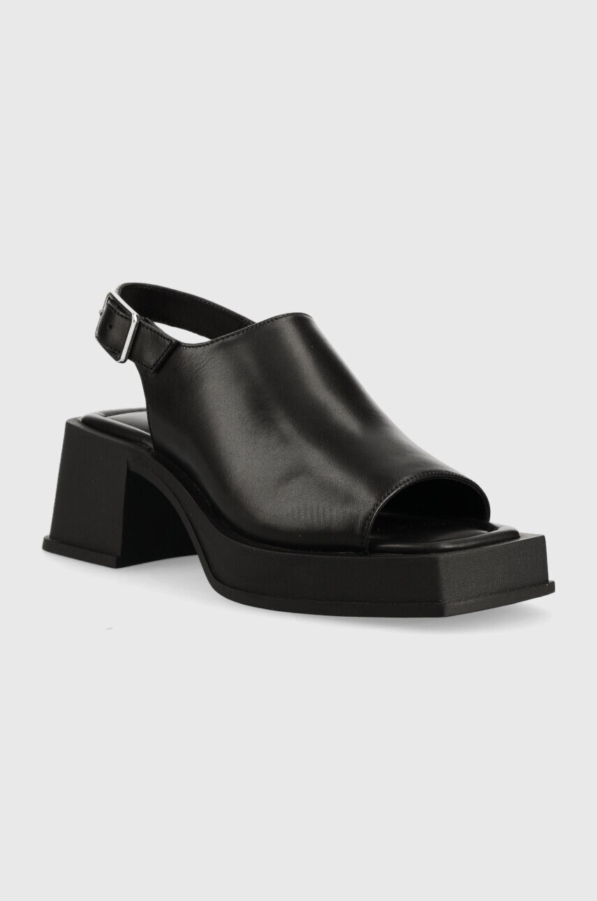 Шкіряні сандалі Vagabond Shoemakers HENNIE колір чорний 5537.101.20