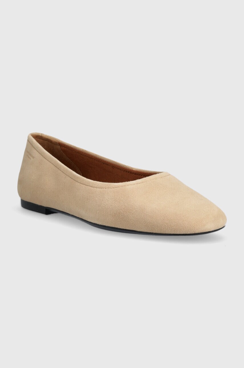 Замшеві балетки Vagabond Shoemakers JOLIN колір бежевий  5508.040.11