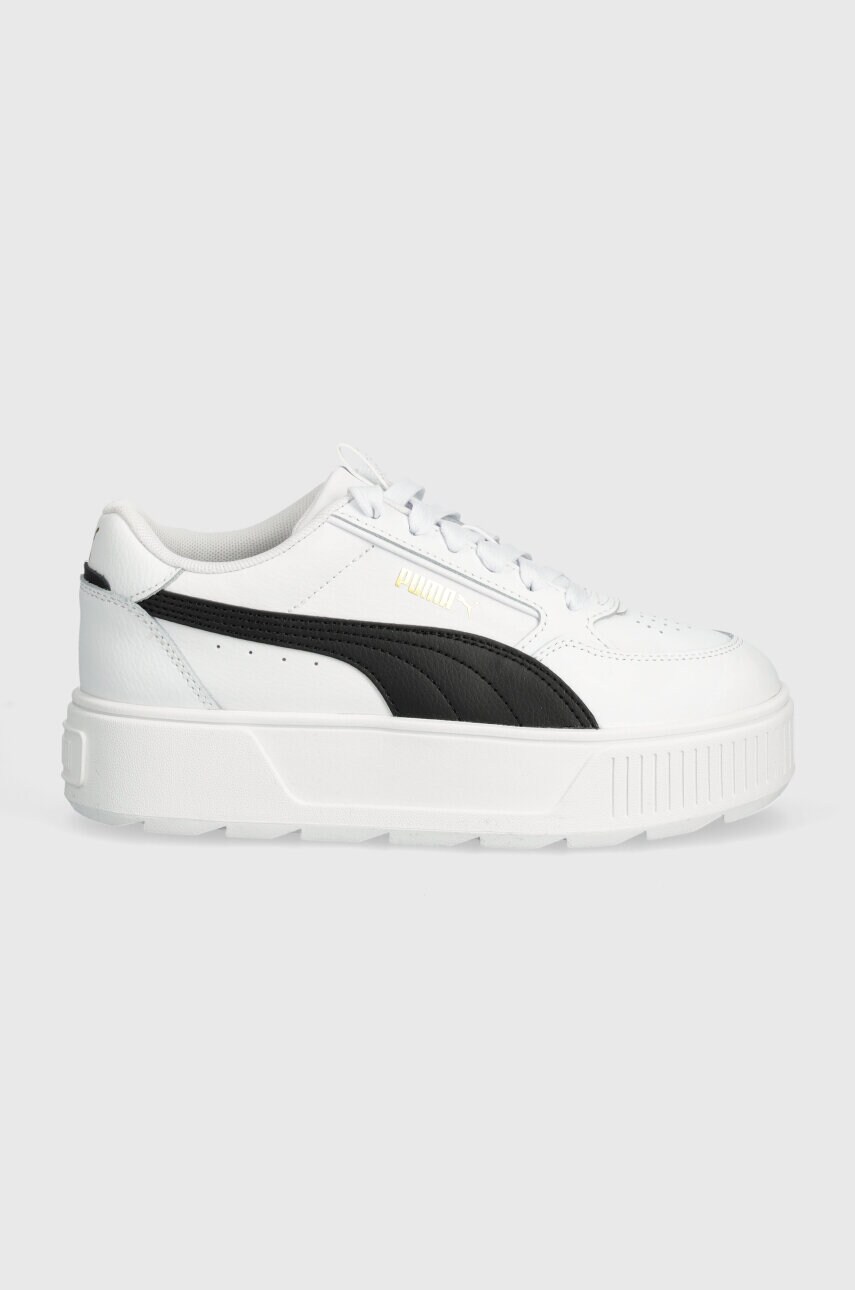 Шкіряні кросівки Puma Karmen Rebelle колір білий