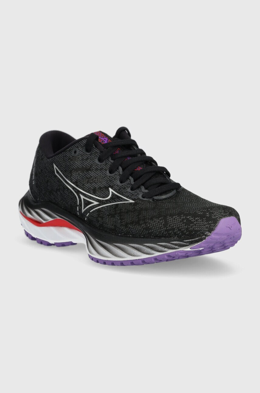 Бігові кросівки Mizuno Wave Inspire 19 колір чорний