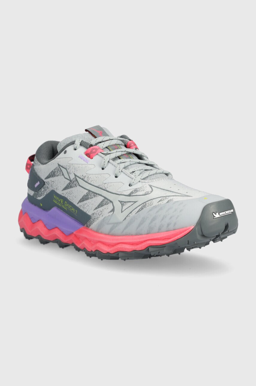 Черевики Mizuno Wave Daichi 7 жіночі колір сірий