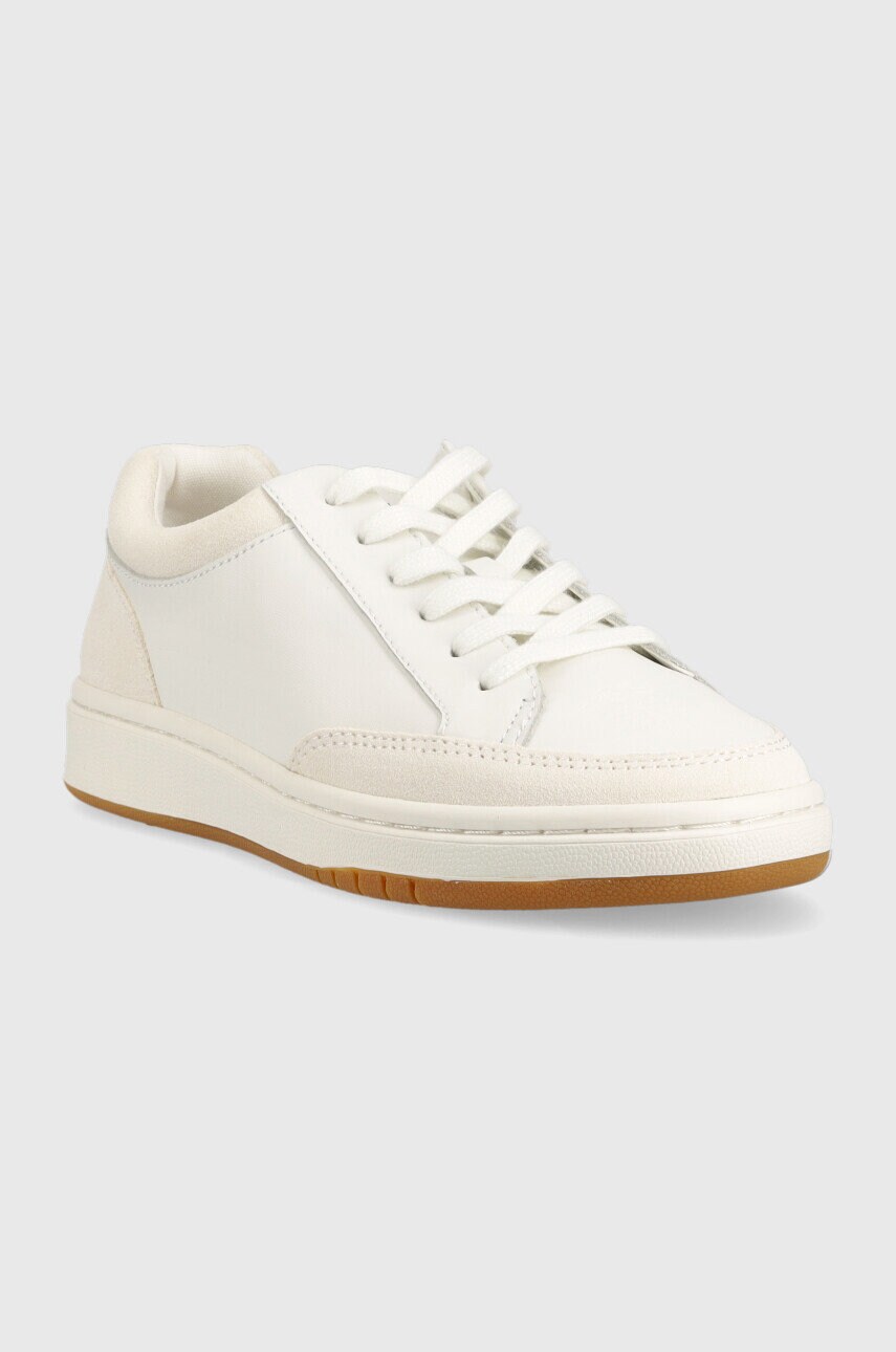 Шкіряні кросівки Lauren Ralph Lauren 802891469001 колір білий 802891469001