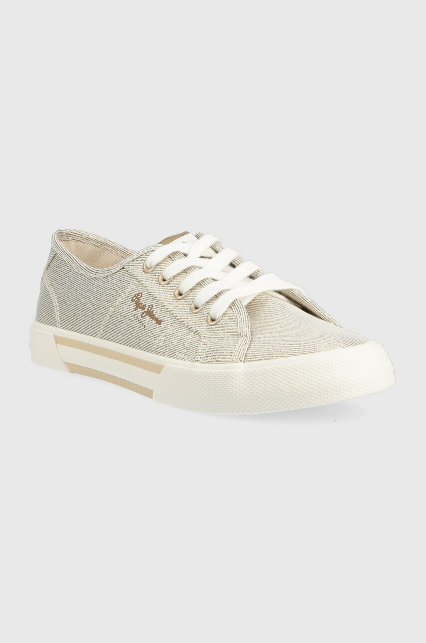Кеди Pepe Jeans BRADY жіночі колір золотий PLS31439