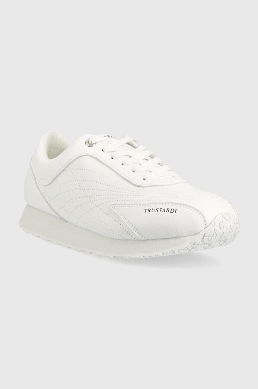 Кросівки Trussardi Football колір білий 79A00855 9Y099998