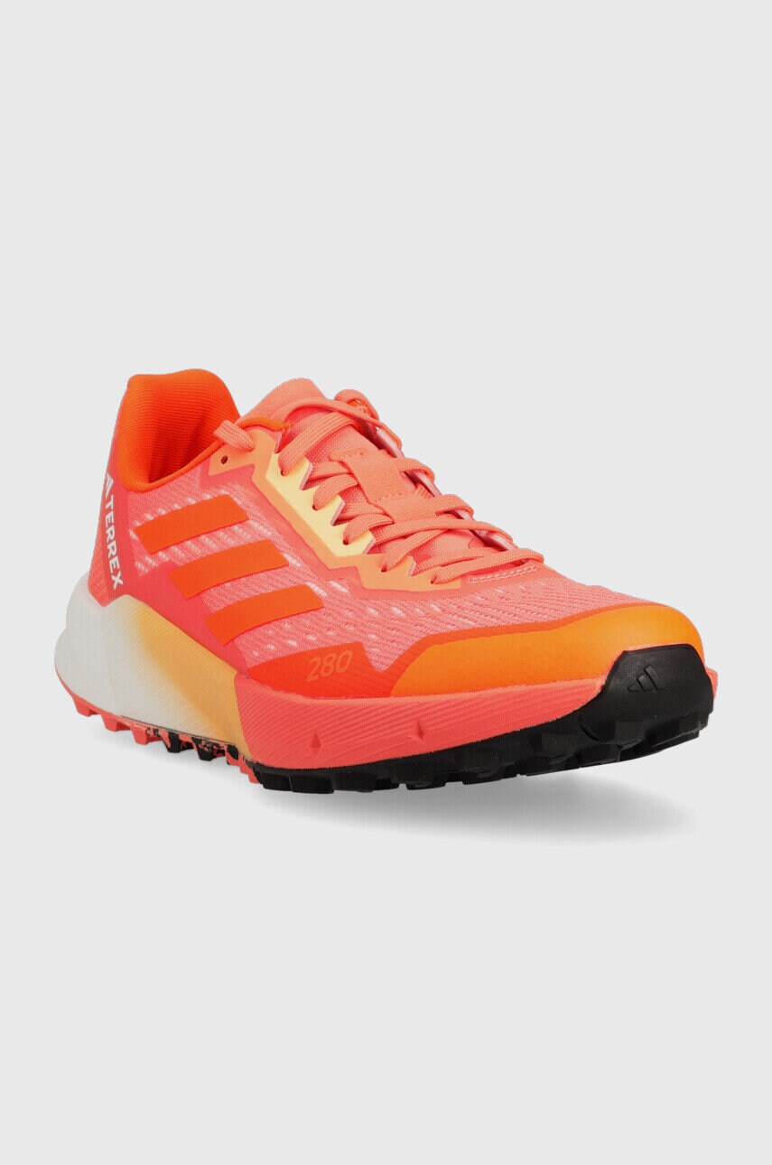 Черевики adidas TERREX Agravic Flow жіночі колір помаранчевий