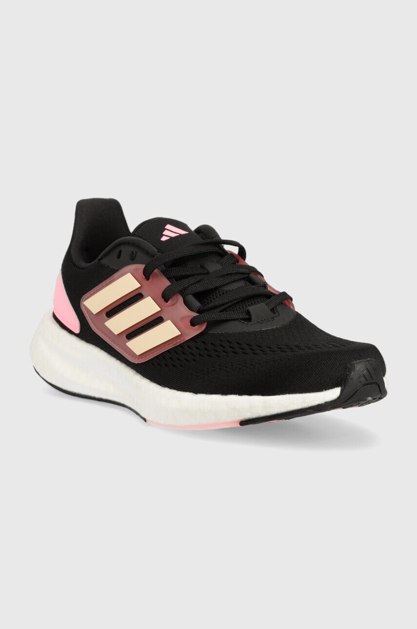 Бігові кросівки adidas Performance Pureboost 22 колір чорний