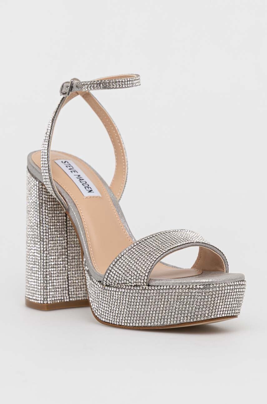 Сандалі Steve Madden Lessa-R колір срібний SM11002394