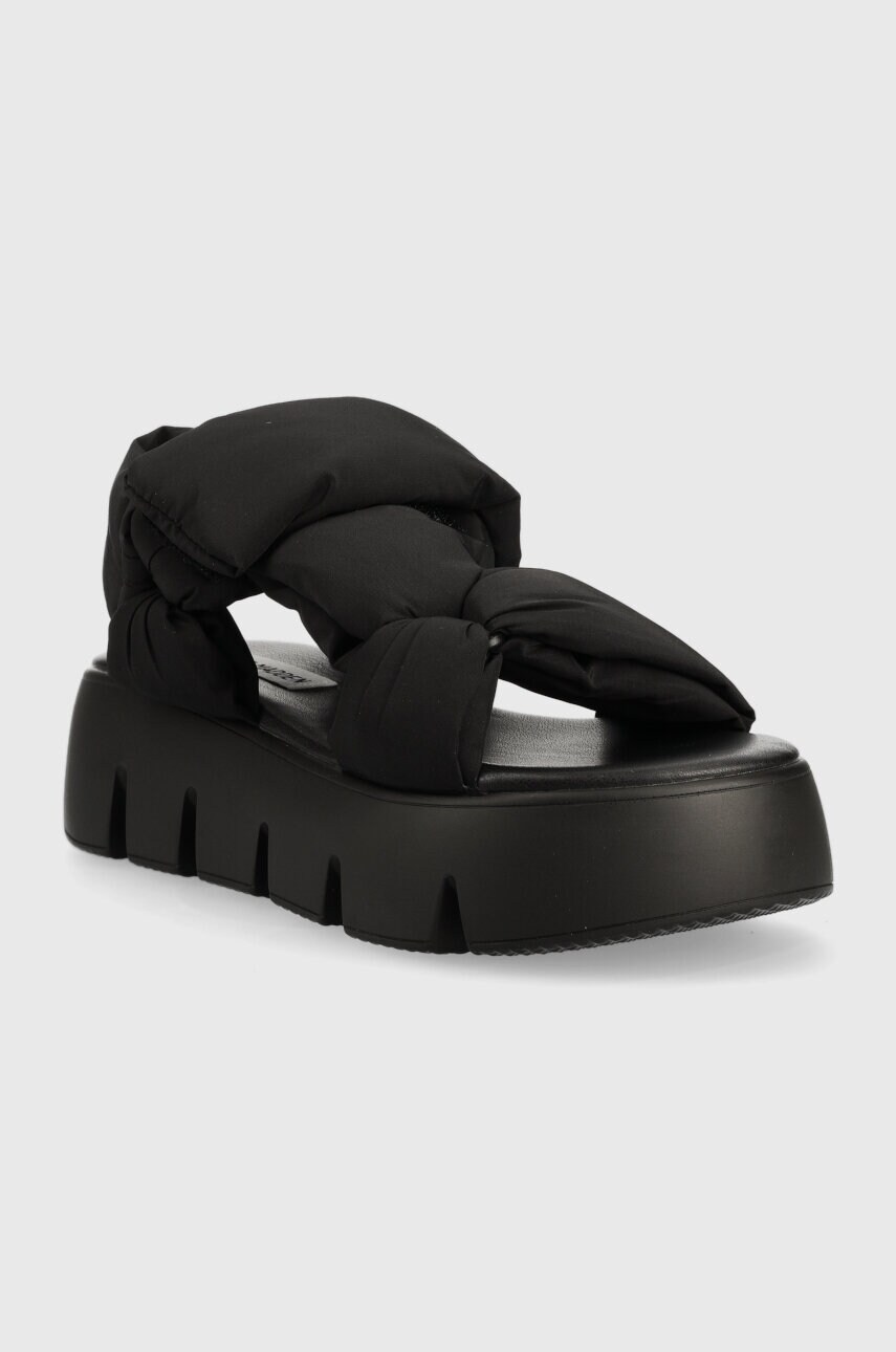 Сандалі Steve Madden Bonkers жіночі колір чорний на платформі SM11002465