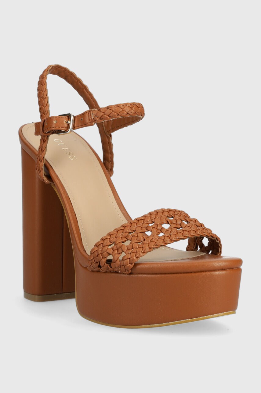 Сандалі Guess GABELLE Колір коричневий FL6GLL ELE03