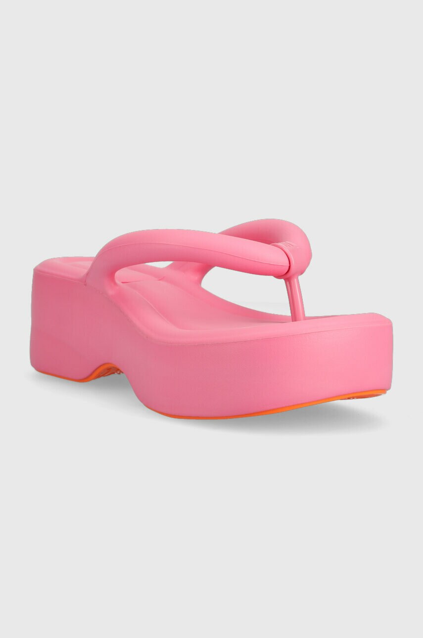 В'єтнамки Melissa MELISSA FREE PLATFORM AD жіночі колір рожевий на платформі M.33772.F659