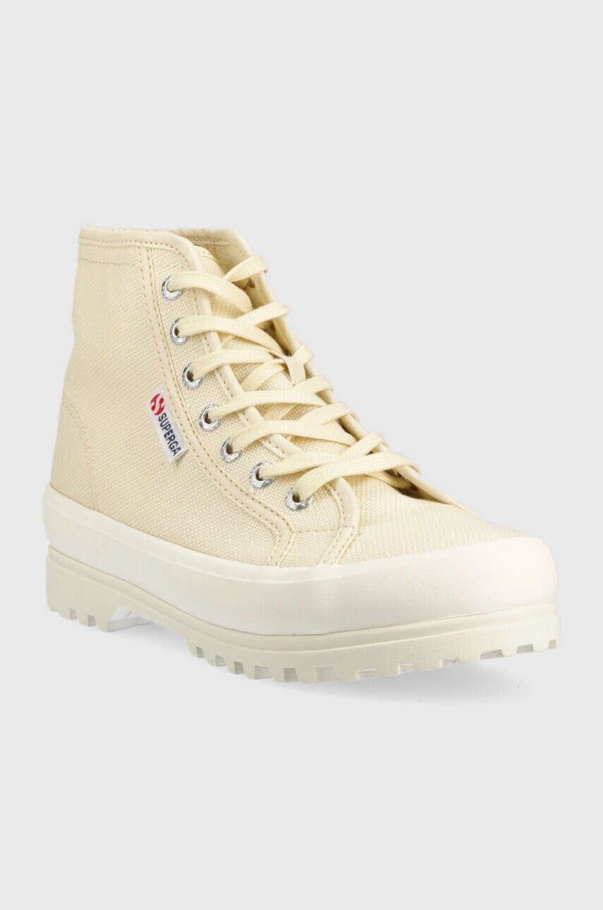 Кеди Superga 2341 ALPINA жіночі колір бежевий S00GXG0