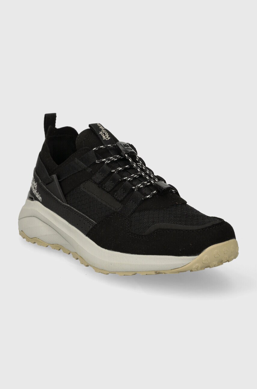 Черевики Jack Wolfskin Dromoventure Athletic Low жіночі колір чорний