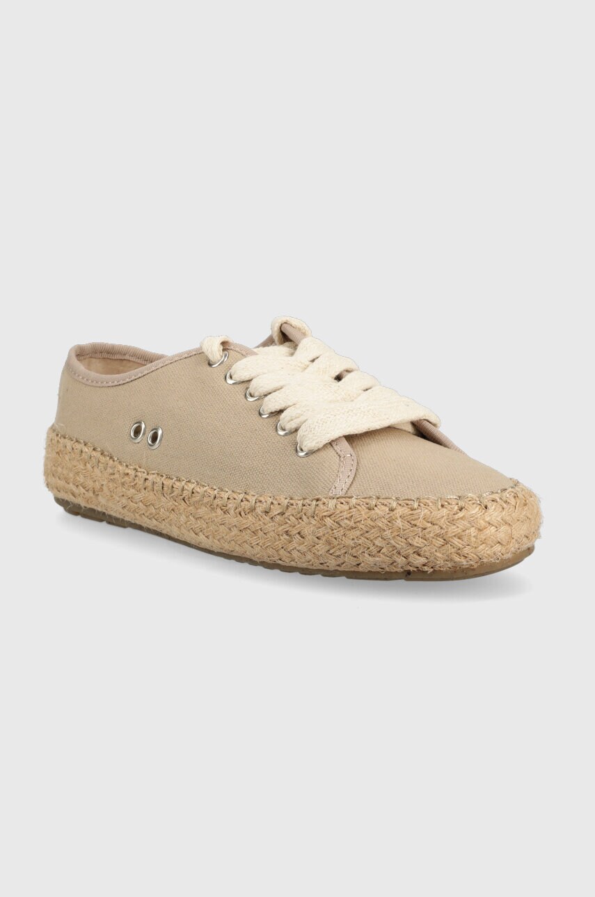 Еспадрилі Emu Australia Agonis Organic колір бежевий W12883.ALMO