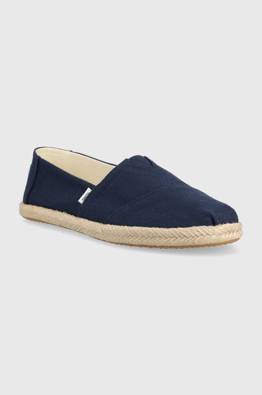 Еспадрилі Toms Alpargata Rope колір синій 10019674