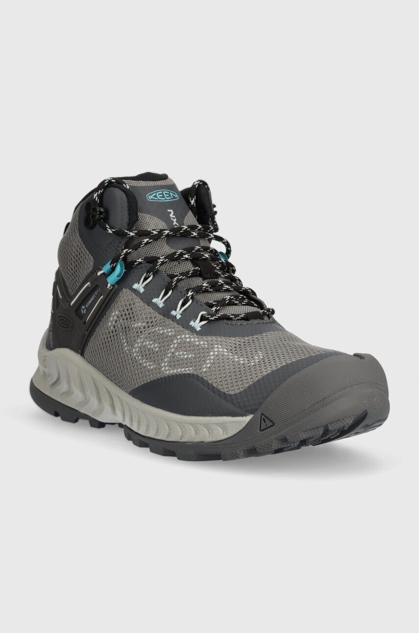 Черевики Keen Nxis Evo Mid жіночі колір сірий