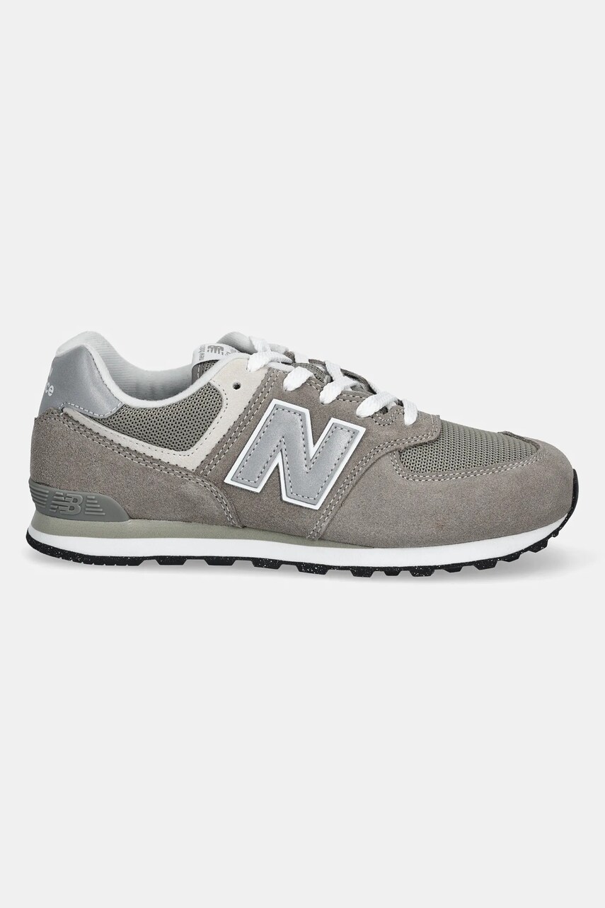 Дитячі кросівки New Balance GC574EVG колір сірий