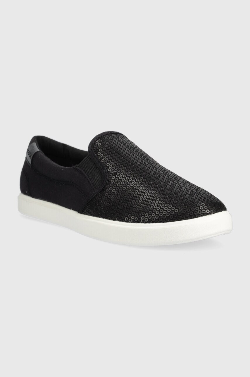 Кеди Crocs колір чорний