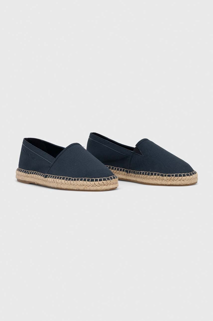 Еспадрилі Calvin Klein ESPADRILLE CV колір синій HM0HM00539