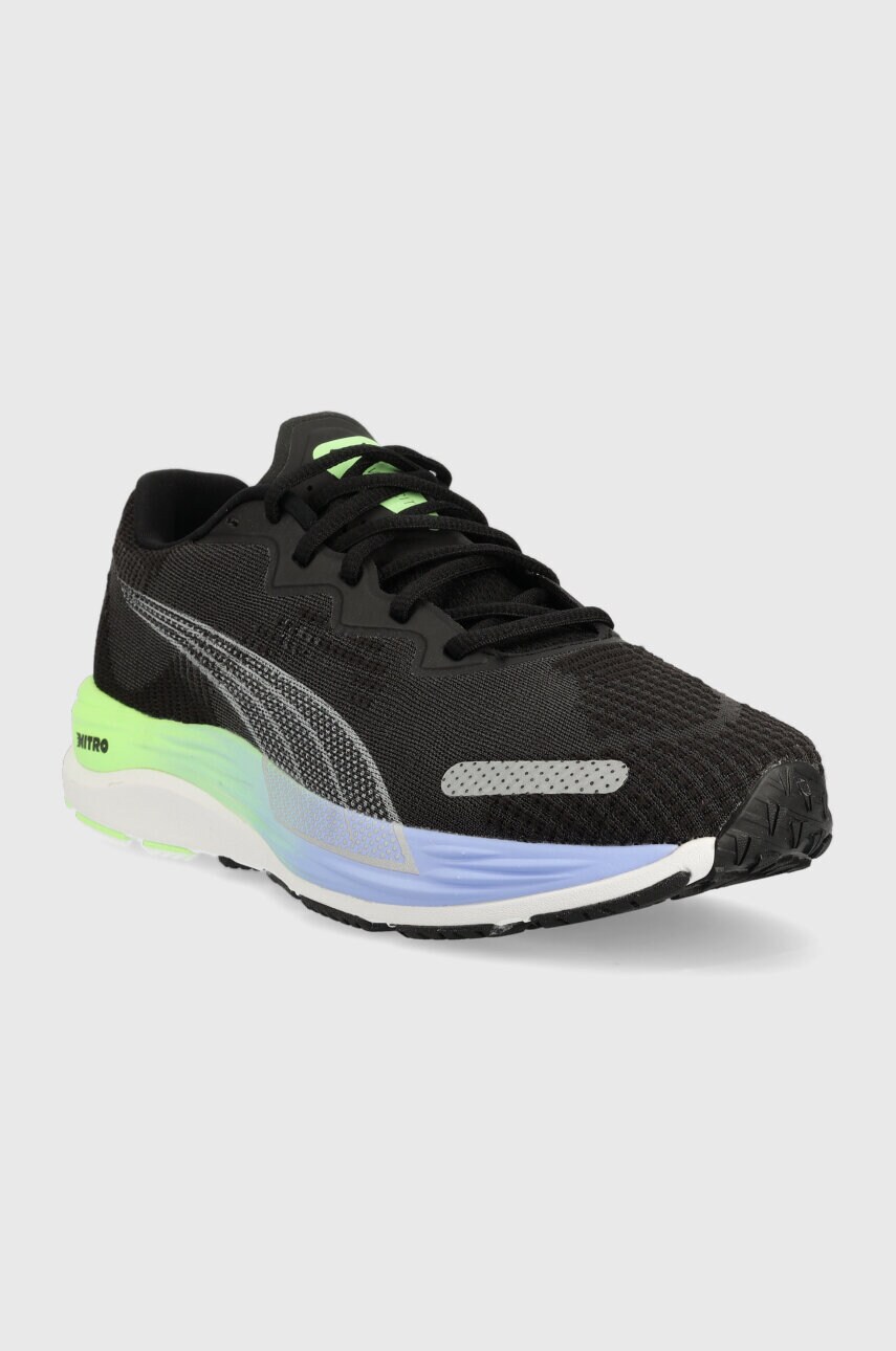 Бігові кросівки Puma Velocity Nitro 2 Fade колір чорний