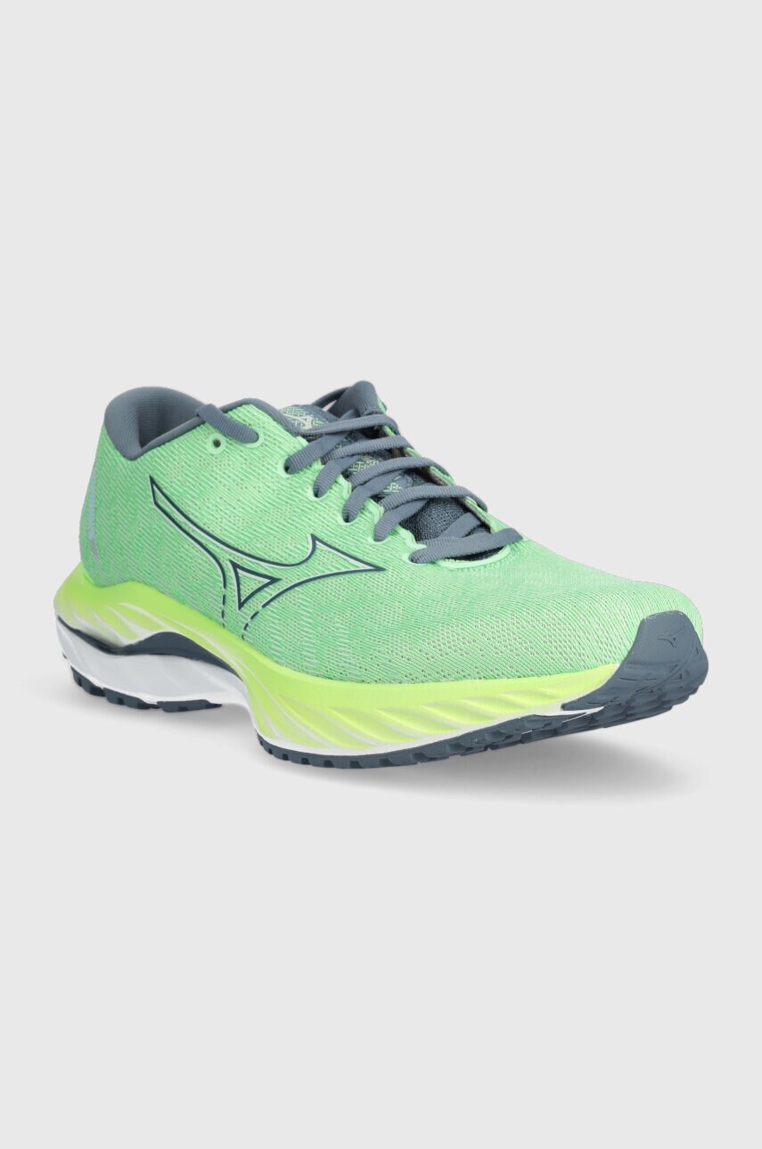 Бігові кросівки Mizuno Wave Inspire 19 колір зелений