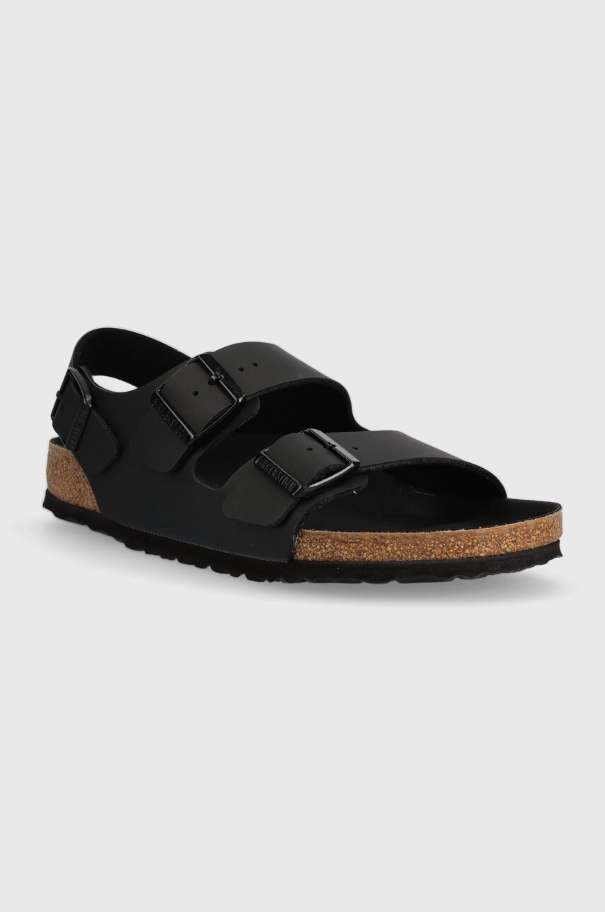 Сандалі Birkenstock Milano чоловічі колір чорний 1024997