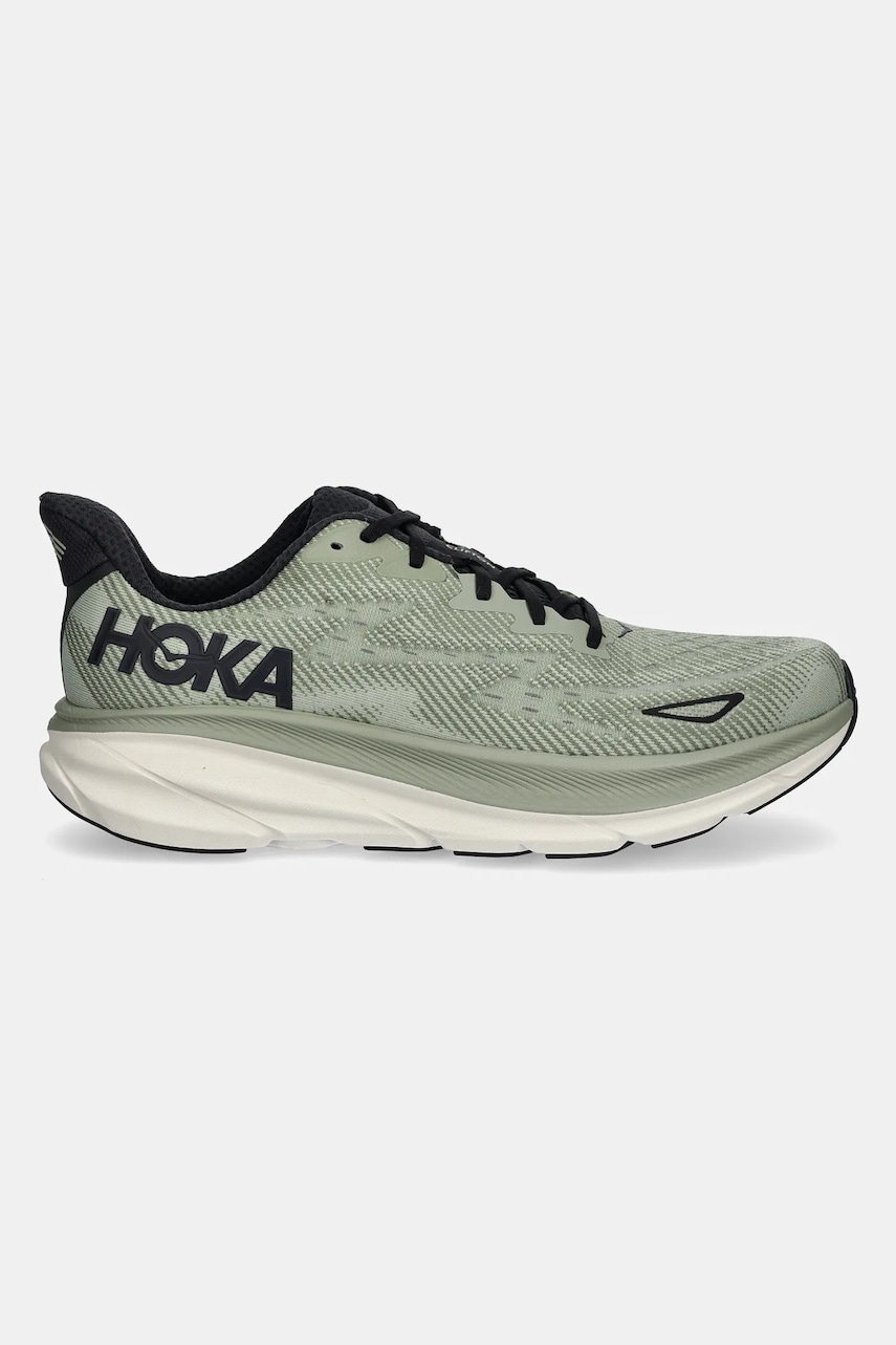 Бігові кросівки Hoka One One Clifton 9 колір зелений 1127895