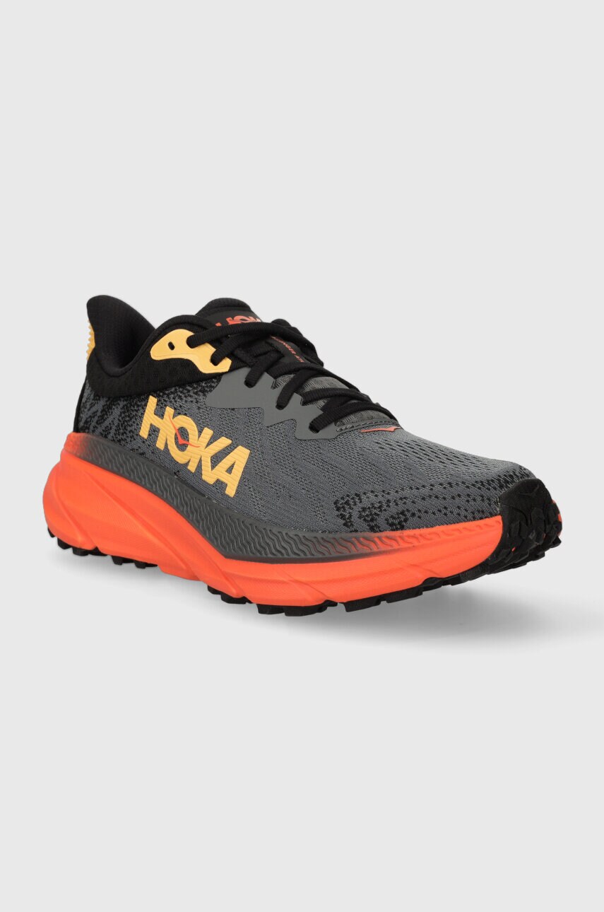 Бігові кросівки Hoka One One Challenger ATR 7 колір сірий