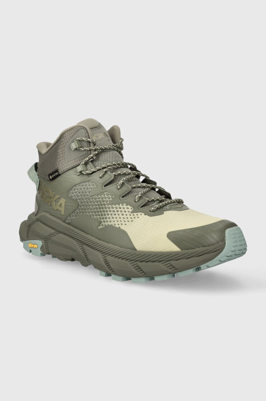 Черевики Hoka One One Trail Code GTX чоловічі колір зелений