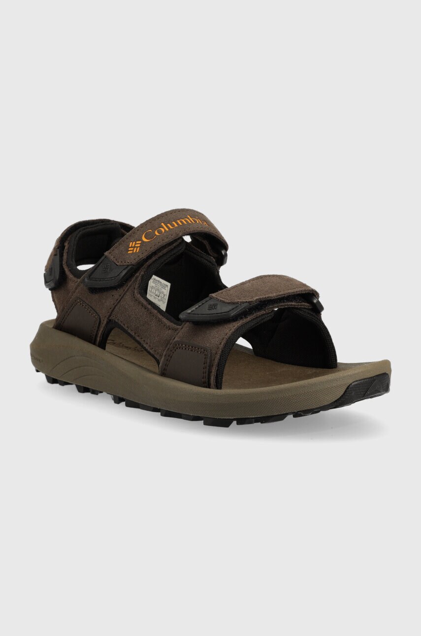 Сандалі Columbia Trailstorm Hiker 3 чоловічі колір коричневий