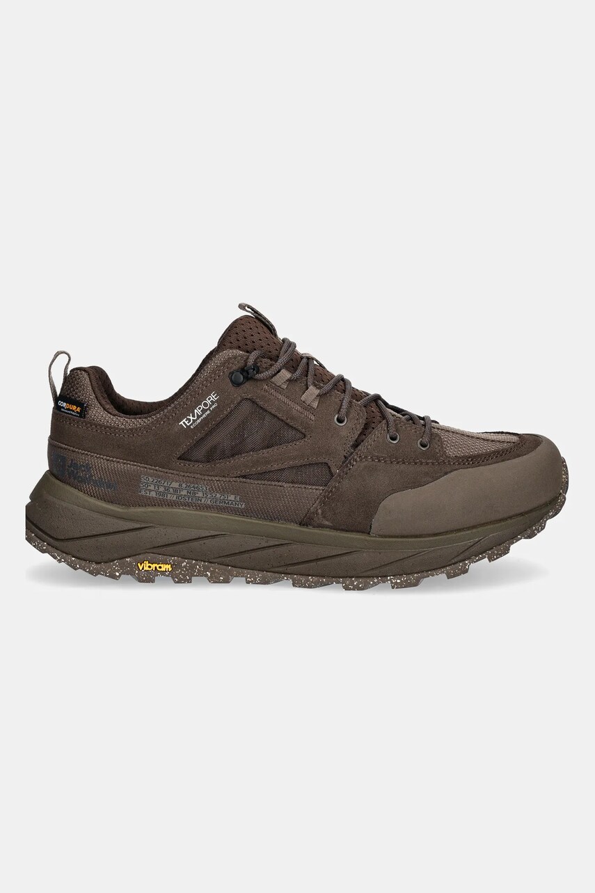 Черевики Jack Wolfskin Terraquest Texapore Low чоловічі колір зелений 4056401