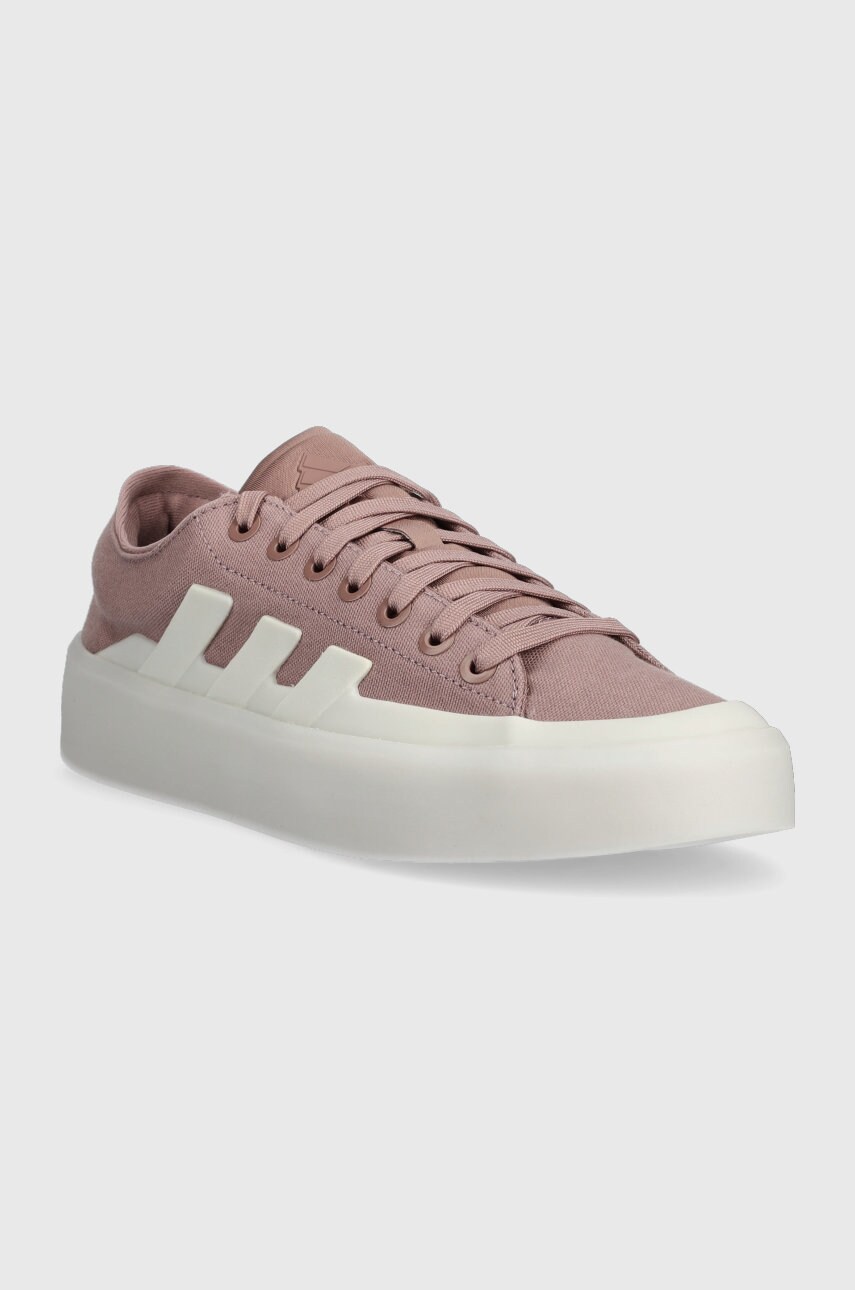Кеди adidas колір фіолетовий
