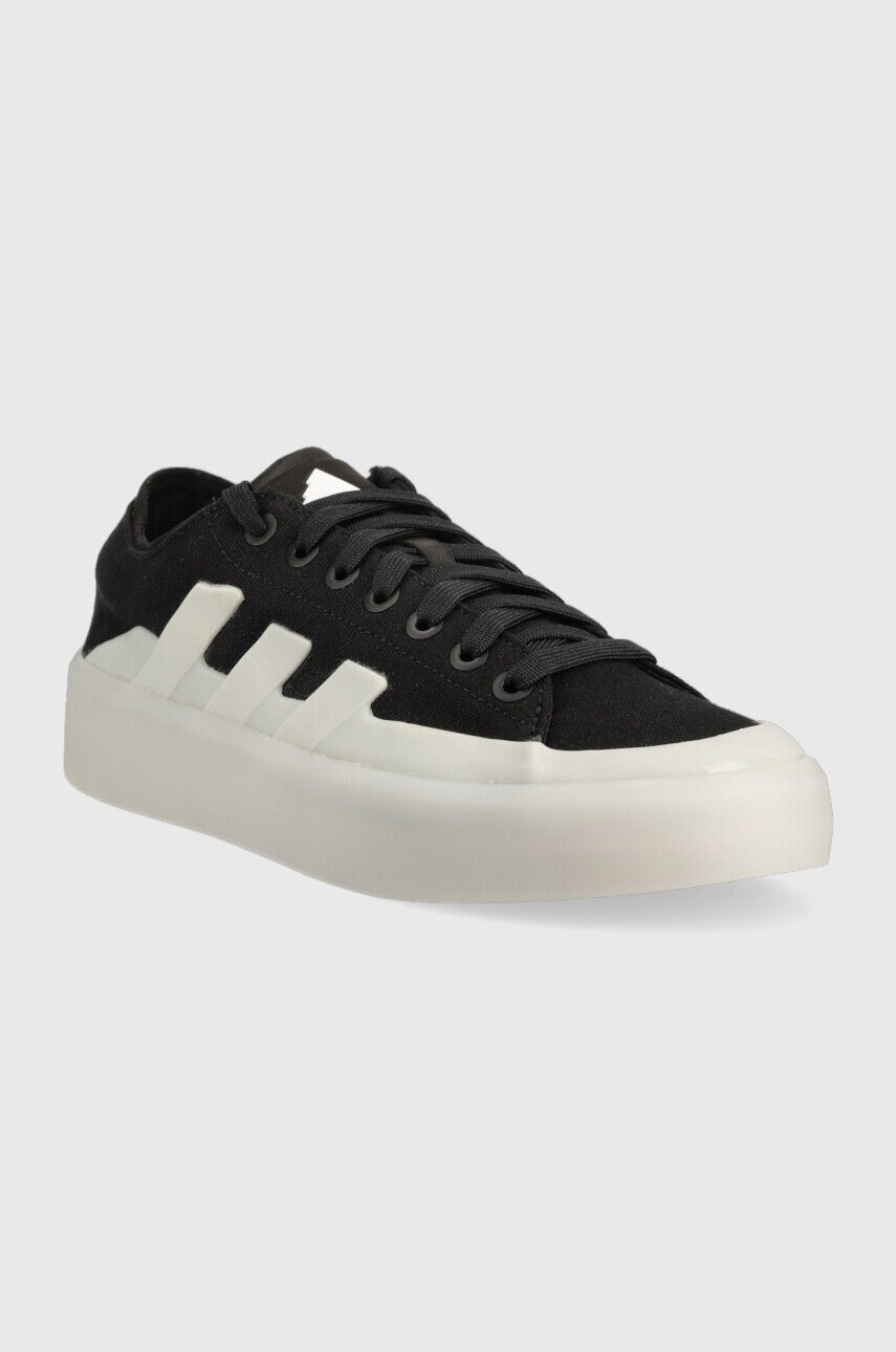 Кеди adidas ZNSORED колір чорний