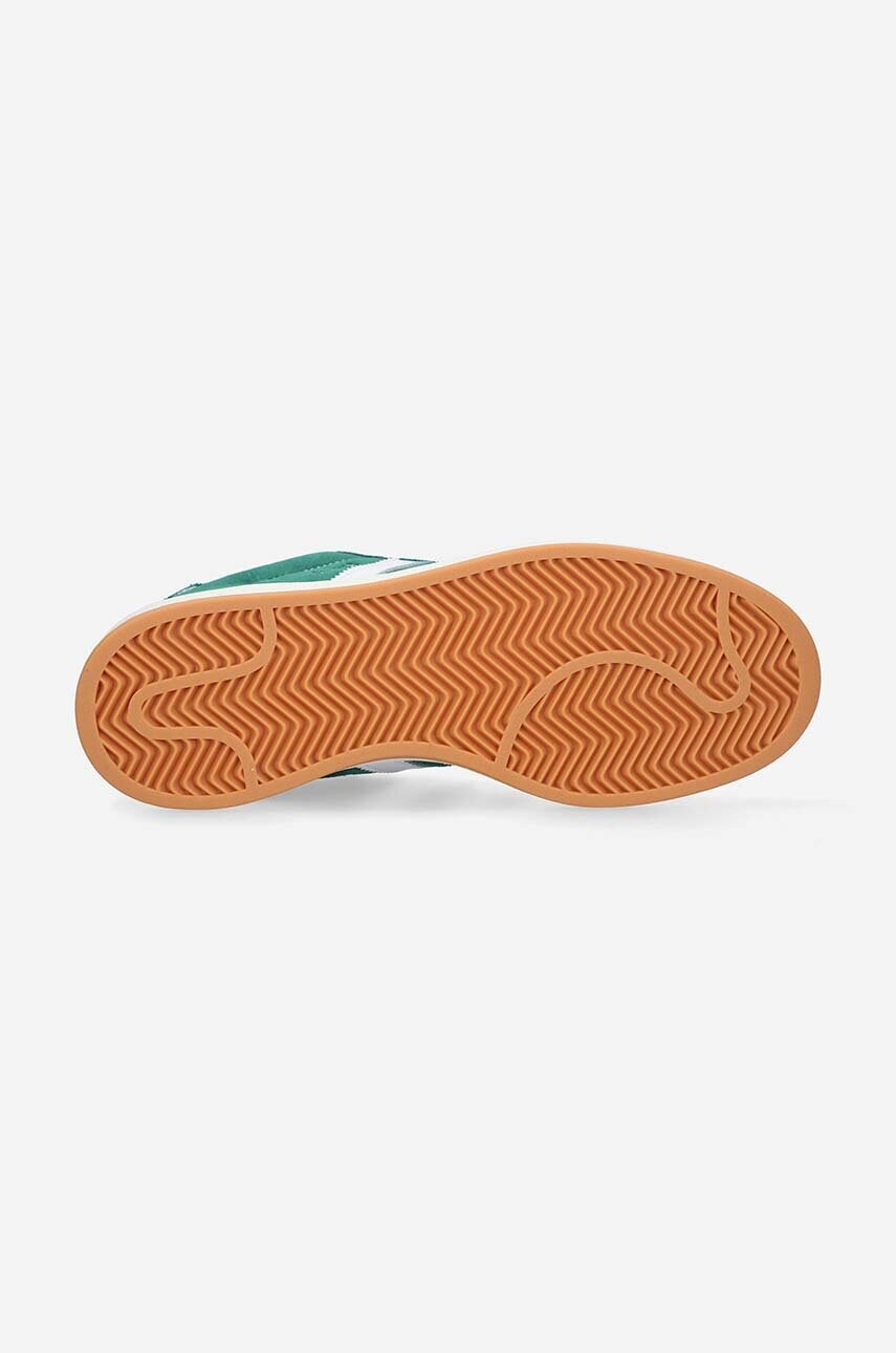 Замшеві кросівки adidas Originals Campus 00s колір зелений H03472-green
