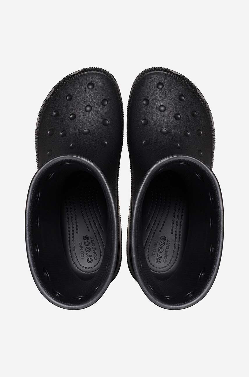 Гумові чоботи Crocs Classic Rain Boot колір чорний 208363.BLACK-BLACK