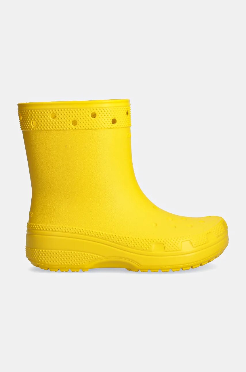 Гумові чоботи Crocs Classic Rain Boot колір жовтий 208363.SUNFLOWER-SUN
