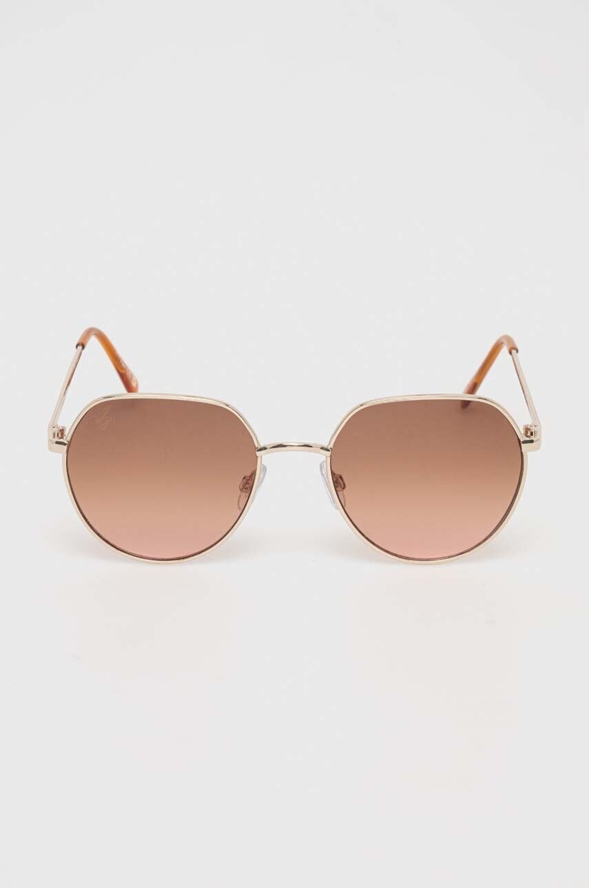 Сонцезахисні окуляри Jeepers Peepers колір золотий JP18420
