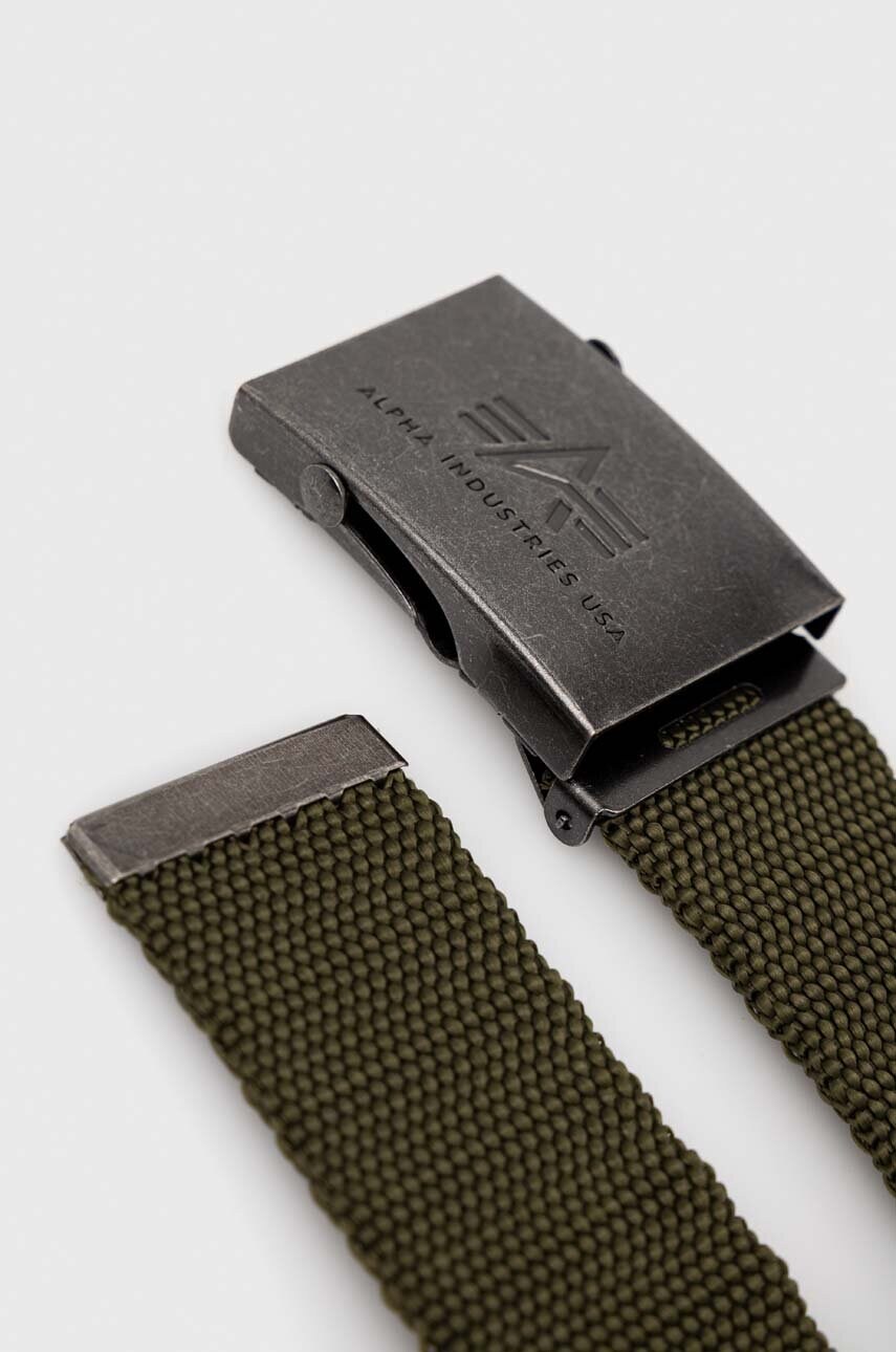 Ремінь Alpha Industries колір зелений 100906.11-Olive