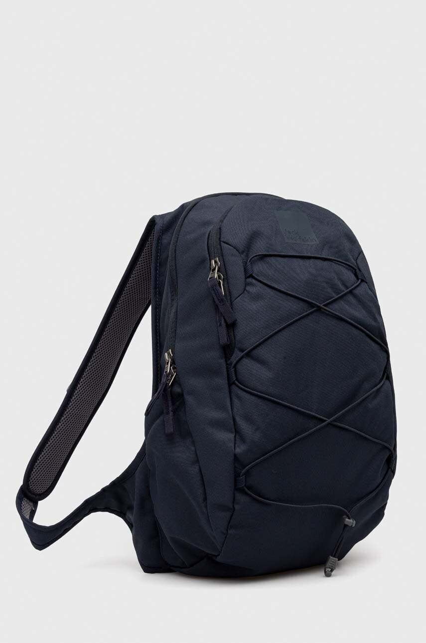 Рюкзак Jack Wolfskin 10 жіночий колір чорний великий однотонний