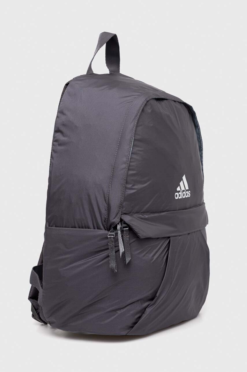 Рюкзак adidas Performance жіночий колір сірий великий однотонний
