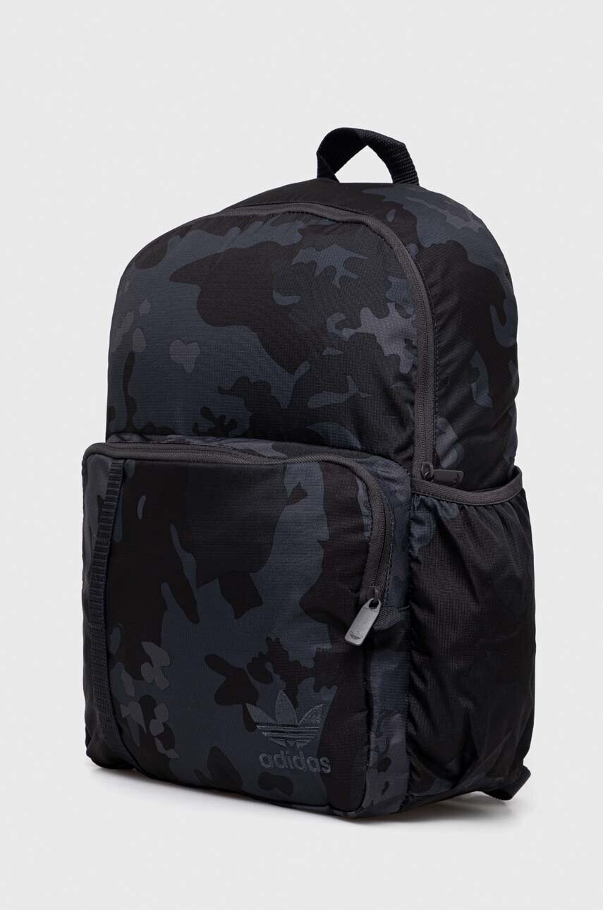 Рюкзак adidas Originals жіночий колір чорний великий візерунок