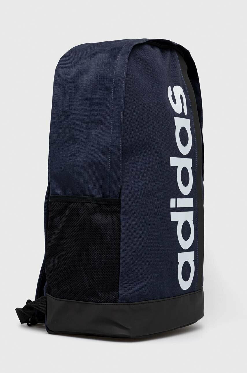 Рюкзак adidas колір синій великий з принтом